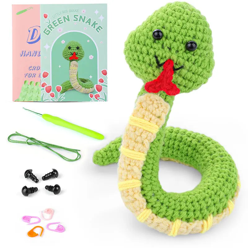 Crochet material kit animal cute figurine The Crochet Nook
