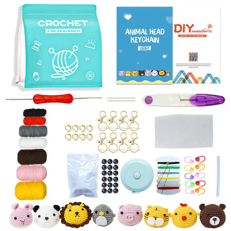 Crochet DIY Kit with English Video Tutorial The Crochet Nook