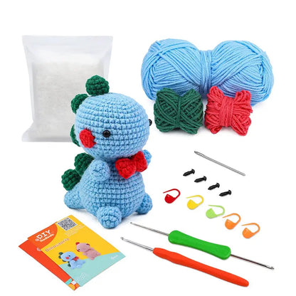 Crochet material kit animal cute figurine The Crochet Nook