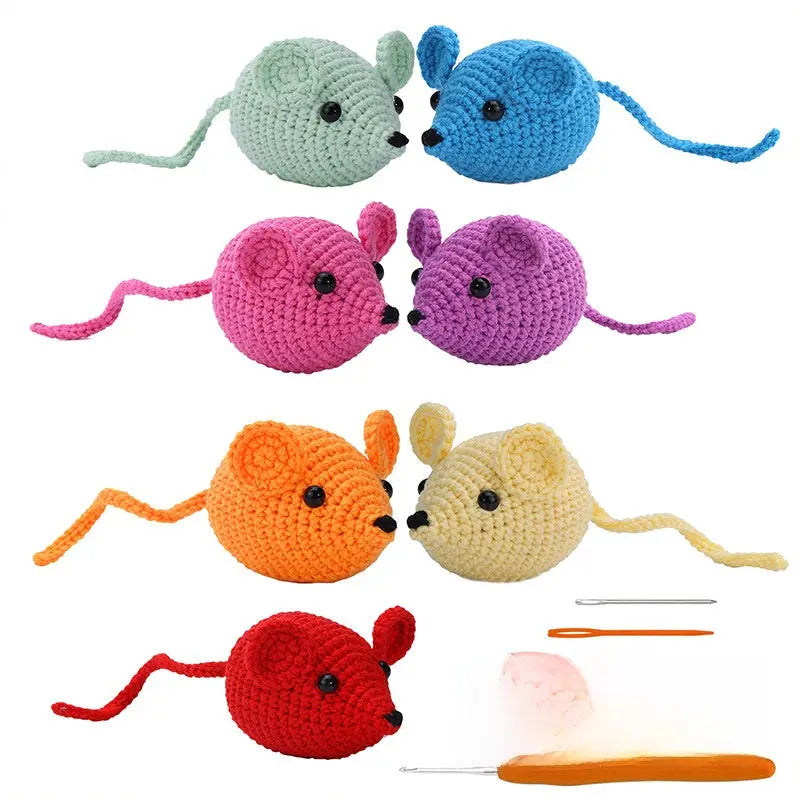 Crochet material kit animal cute figurine The Crochet Nook