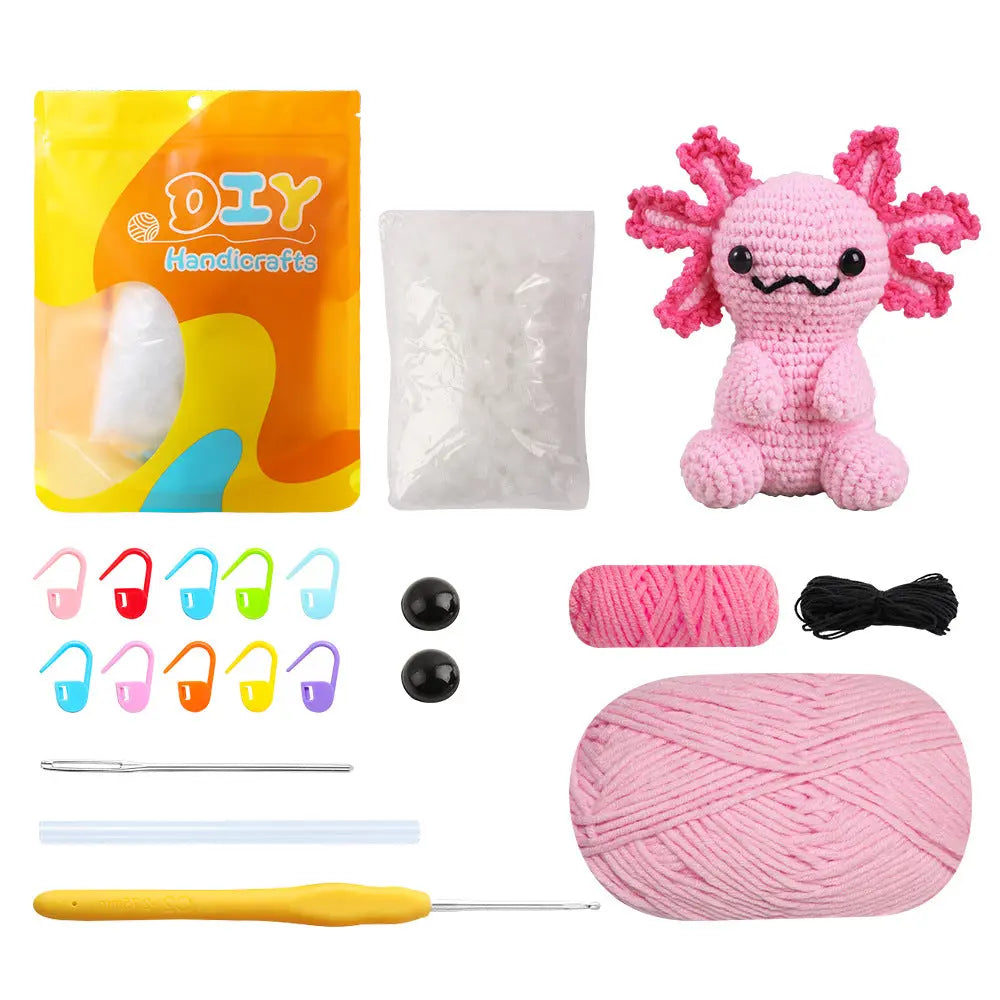 Doll crochet material kit The Crochet Nook