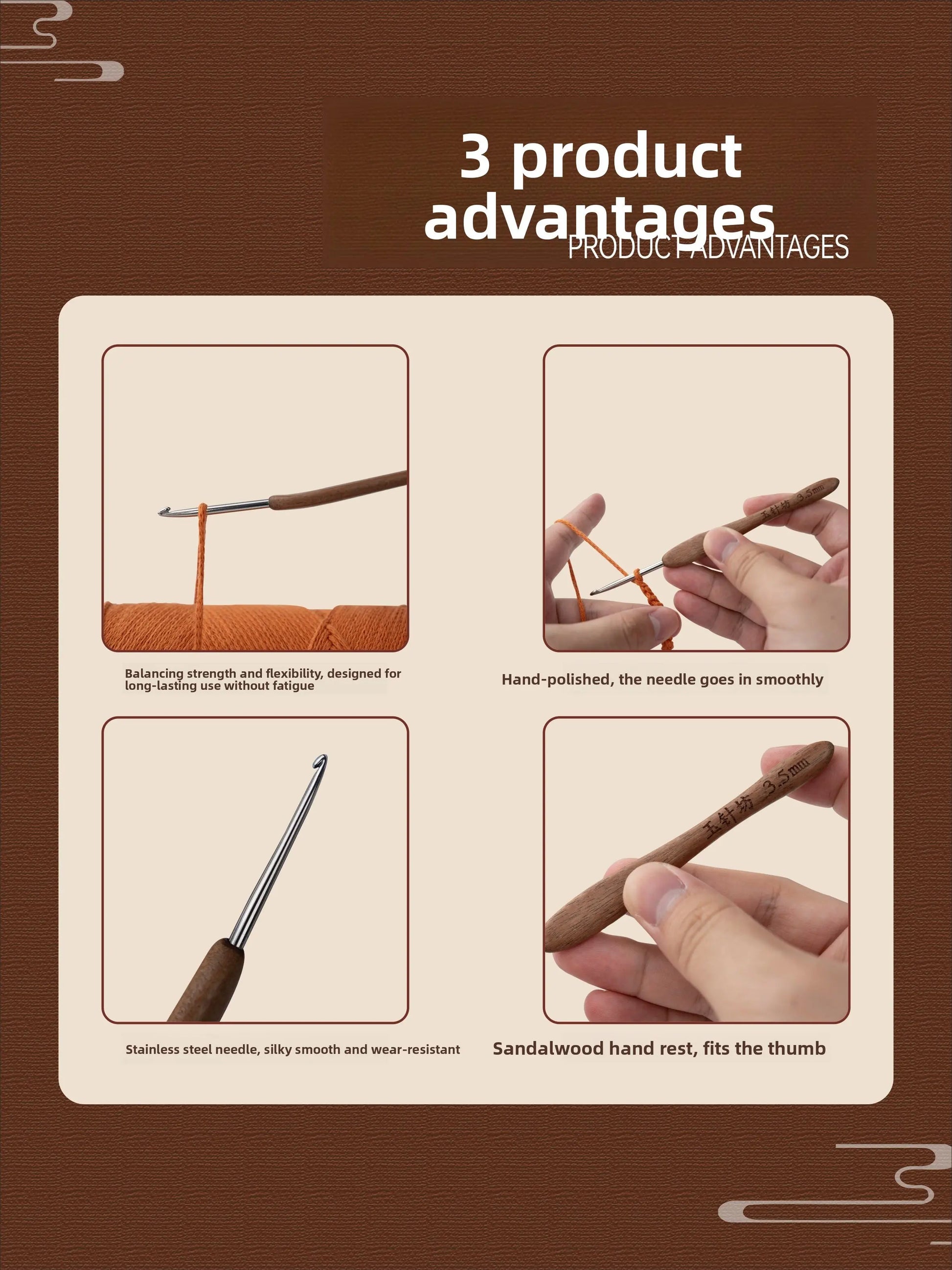 crochet hooks The Crochet Nook