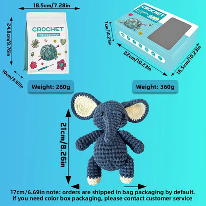 Crochet DIY Kit with English Video Tutorial The Crochet Nook