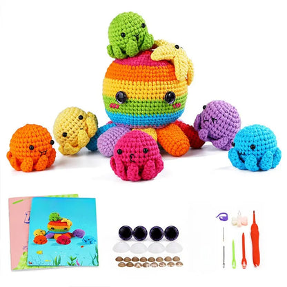Crochet material kit animal cute figurine The Crochet Nook