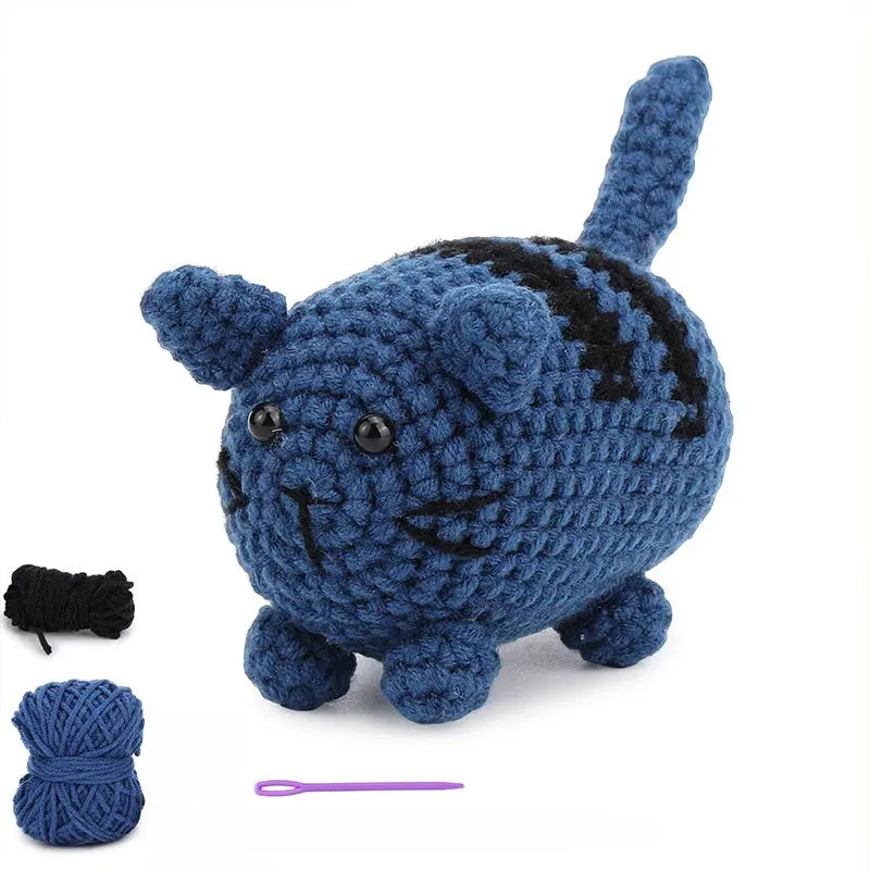 Crochet material kit animal cute figurine The Crochet Nook