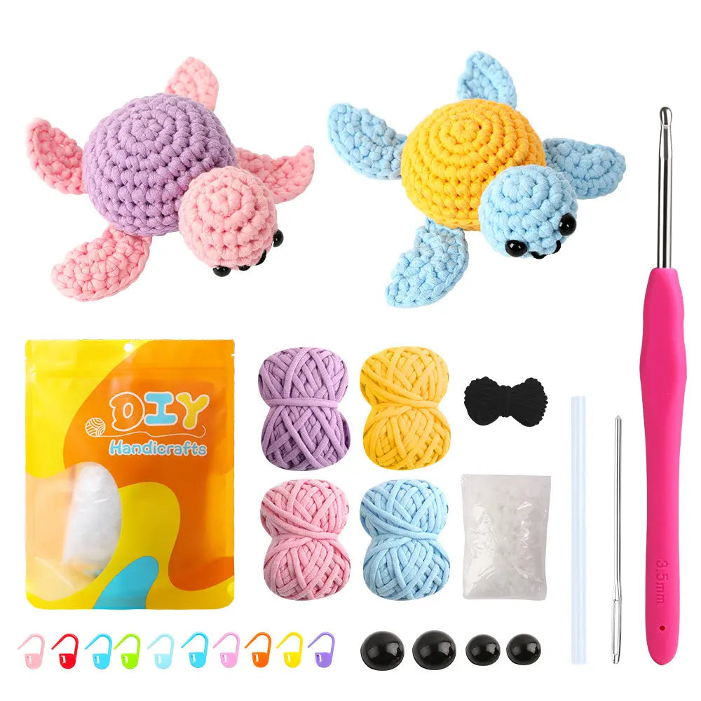 Doll crochet material kit The Crochet Nook
