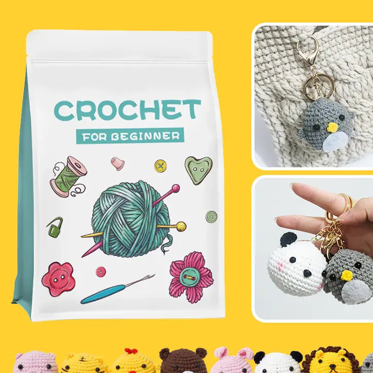 Crochet DIY Kit with English Video Tutorial The Crochet Nook
