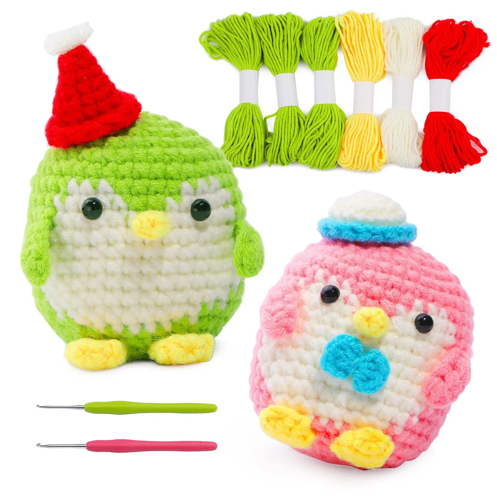 Crochet material kit animal cute figurine The Crochet Nook