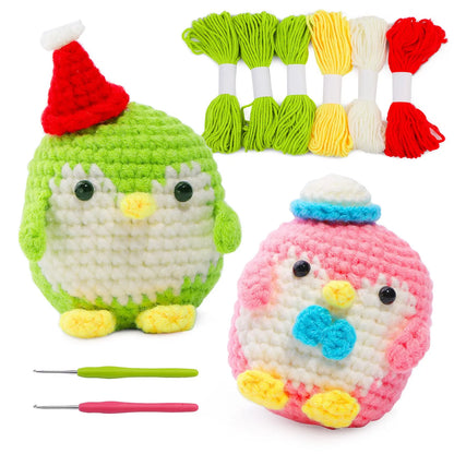 Crochet material kit animal cute figurine The Crochet Nook