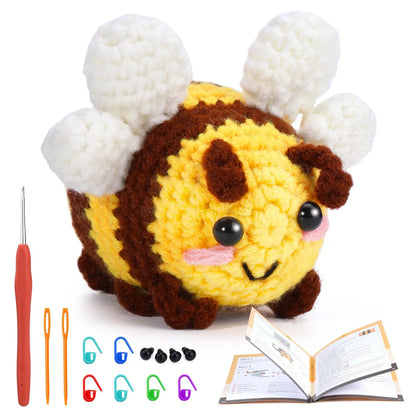 Crochet material kit animal cute figurine The Crochet Nook