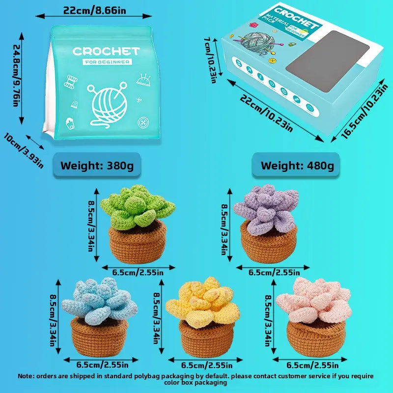 Crochet DIY Kit with English Video Tutorial The Crochet Nook