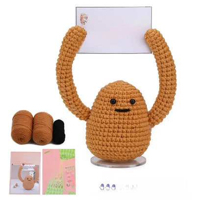 Crochet material kit animal cute figurine The Crochet Nook