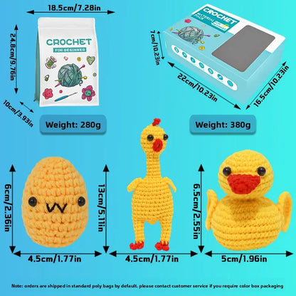 Crochet DIY Kit with English Video Tutorial The Crochet Nook