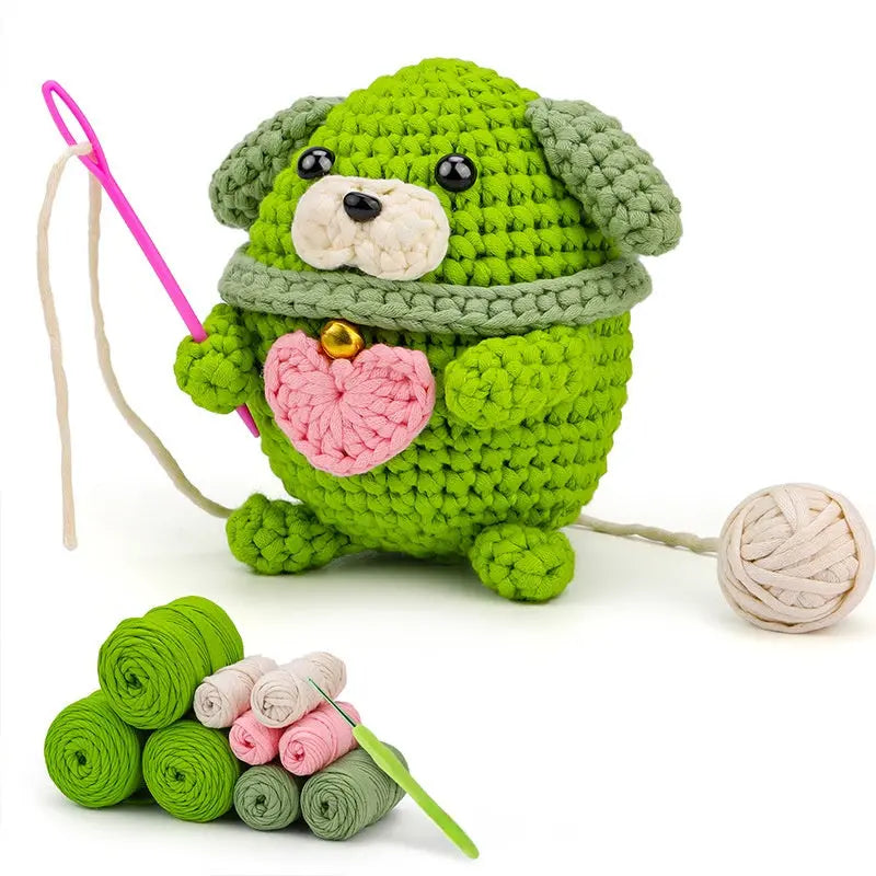 Crochet material kit animal cute figurine The Crochet Nook