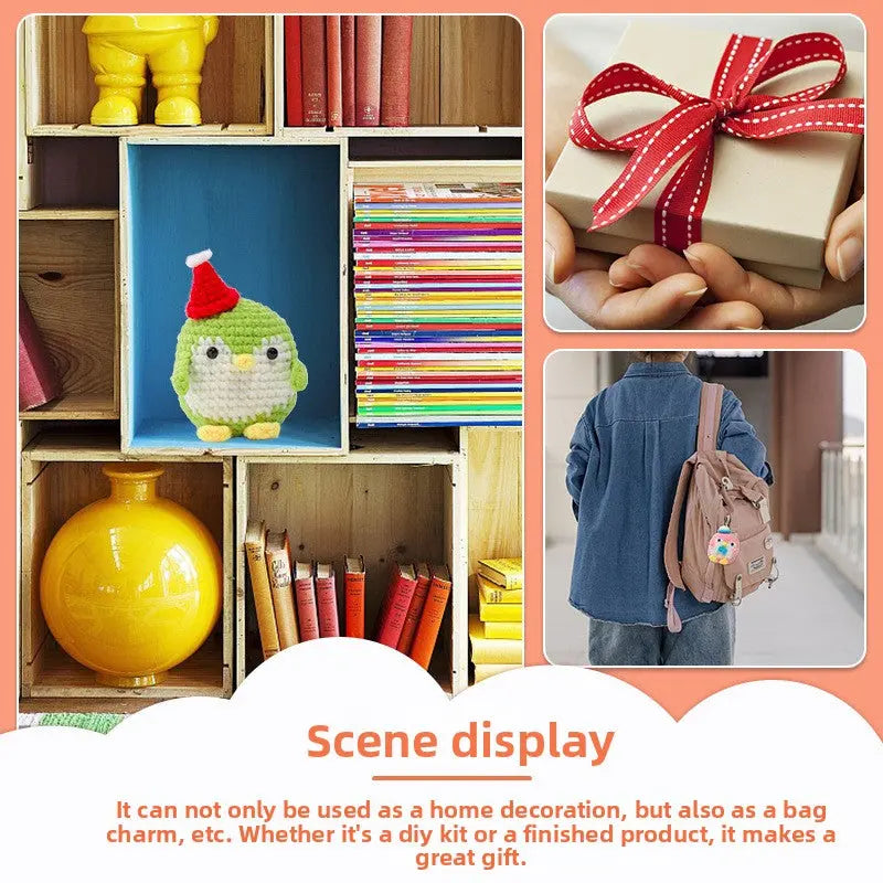 Crochet Material Kit Penguin The Crochet Nook