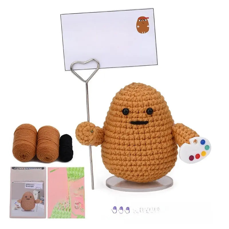 Crochet material kit animal cute figurine The Crochet Nook