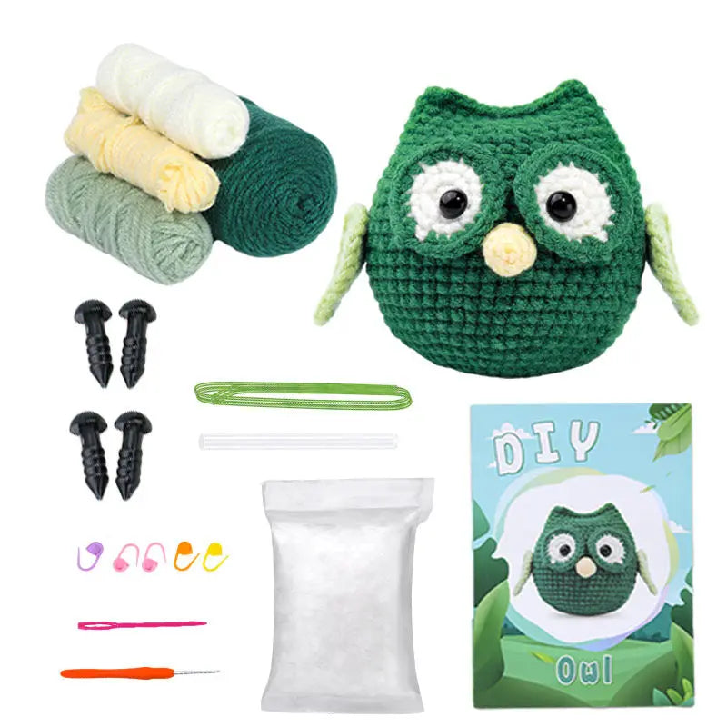Crochet material kit animal cute figurine The Crochet Nook