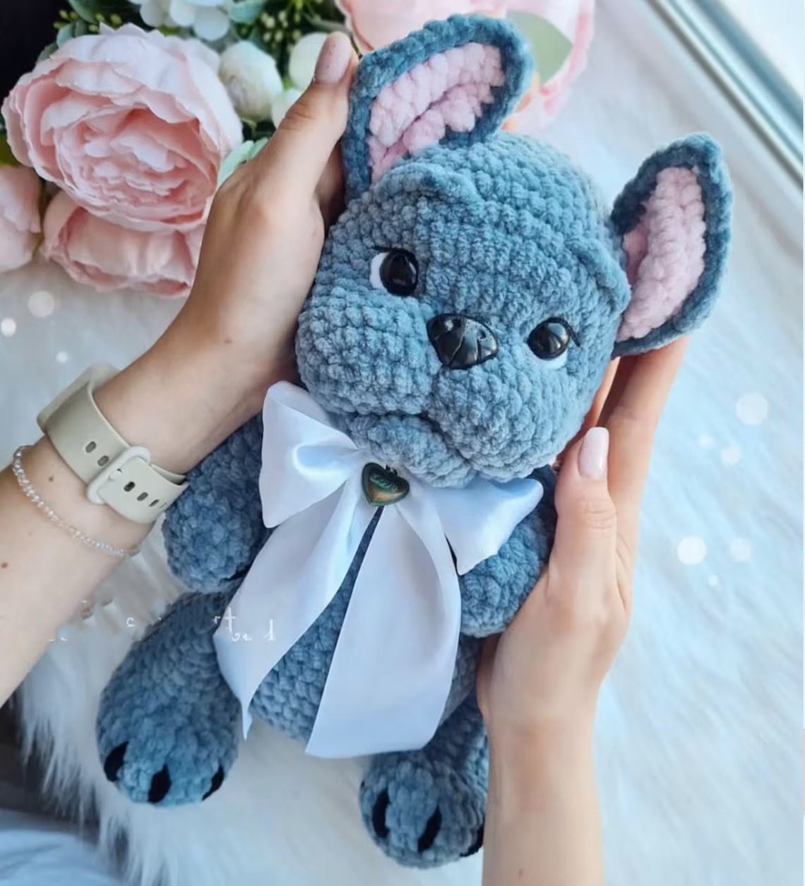 🐾 2-in-1 Bulldog & Pug Amigurumi Crochet Pattern 🧶