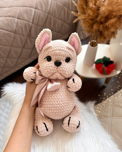 🐾 2-in-1 Bulldog & Pug Amigurumi Crochet Pattern 🧶