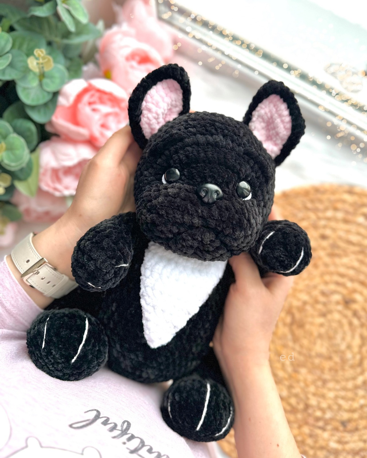 🐾 2-in-1 Bulldog & Pug Amigurumi Crochet Pattern 🧶