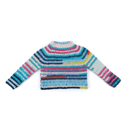 Bernat Patchwork Crochet Pullover Bernat