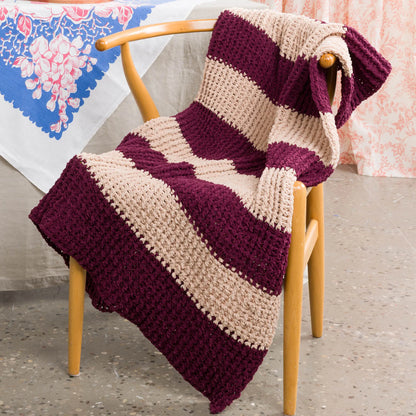 Bernat Deep Ridge Crochet Blanket Bernat