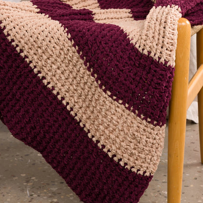 Bernat Deep Ridge Crochet Blanket Bernat