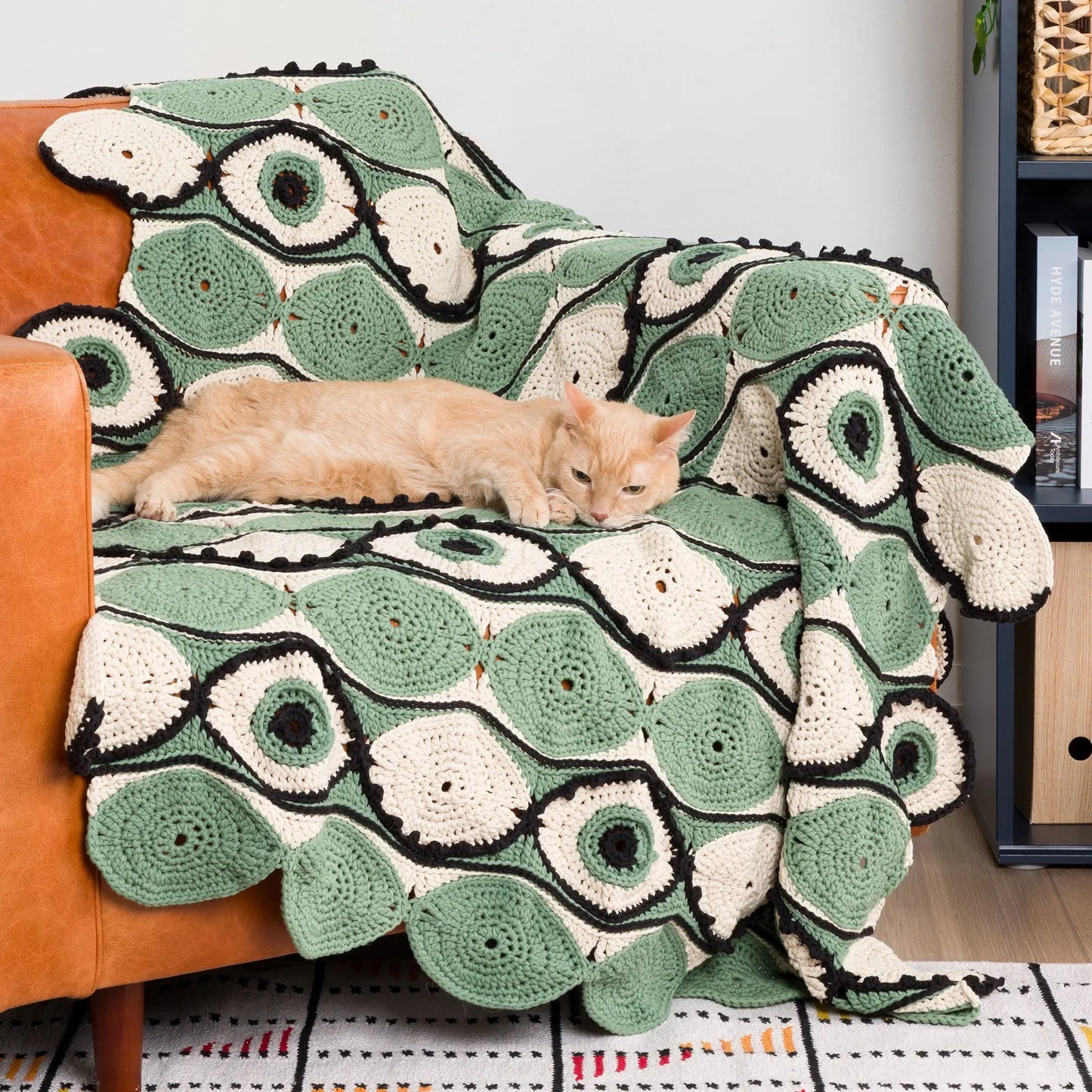 Bernat Eye See You Crochet Blanket Bernat