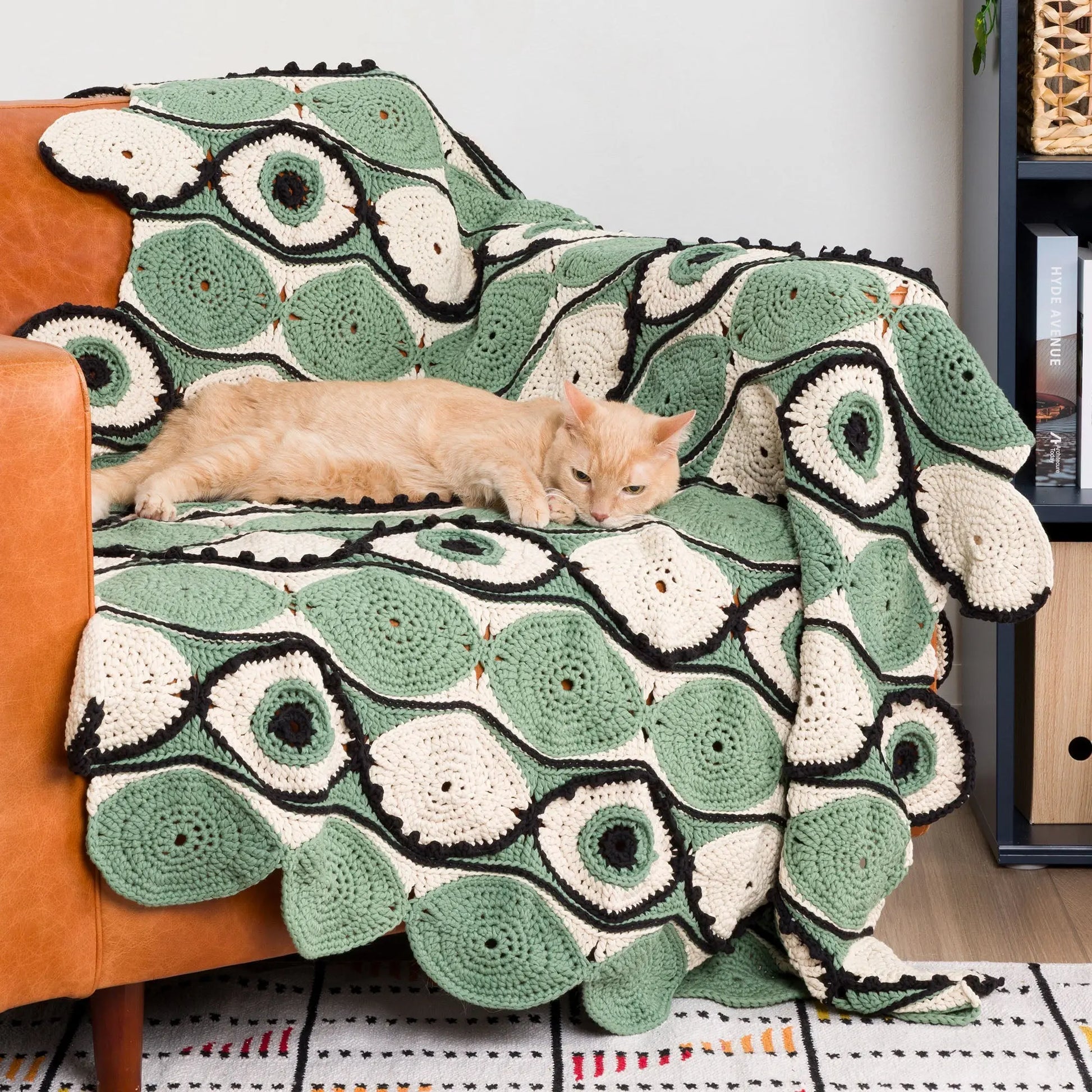 Bernat Eye See You Crochet Blanket Bernat