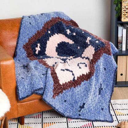 Bernat Moonlit View Crochet Blanket Bernat