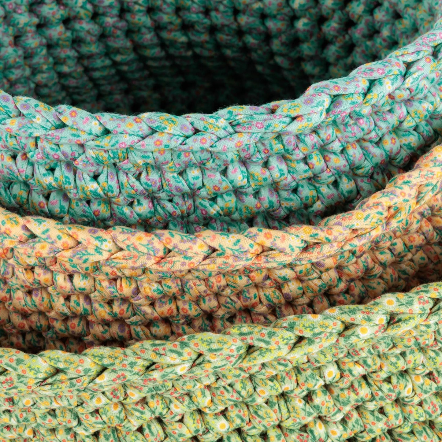 Bernat Three Crochet Nesting Baskets Bernat