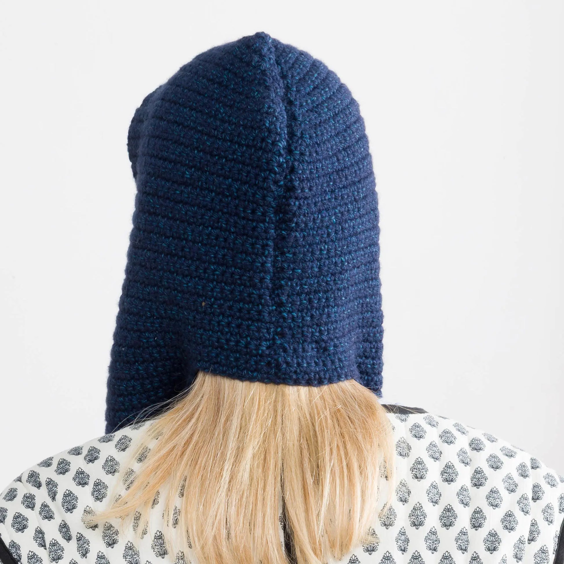 Bernat Whimsy Wrap Crochet Hooded Scarf Bernat