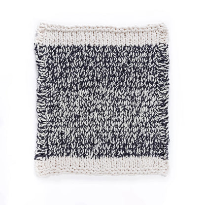 Bernat Go With the Flow Table Knit Blanket Bernat