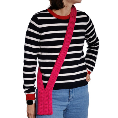 Bernat Fruit Loop Crochet Phone Pouch Bernat