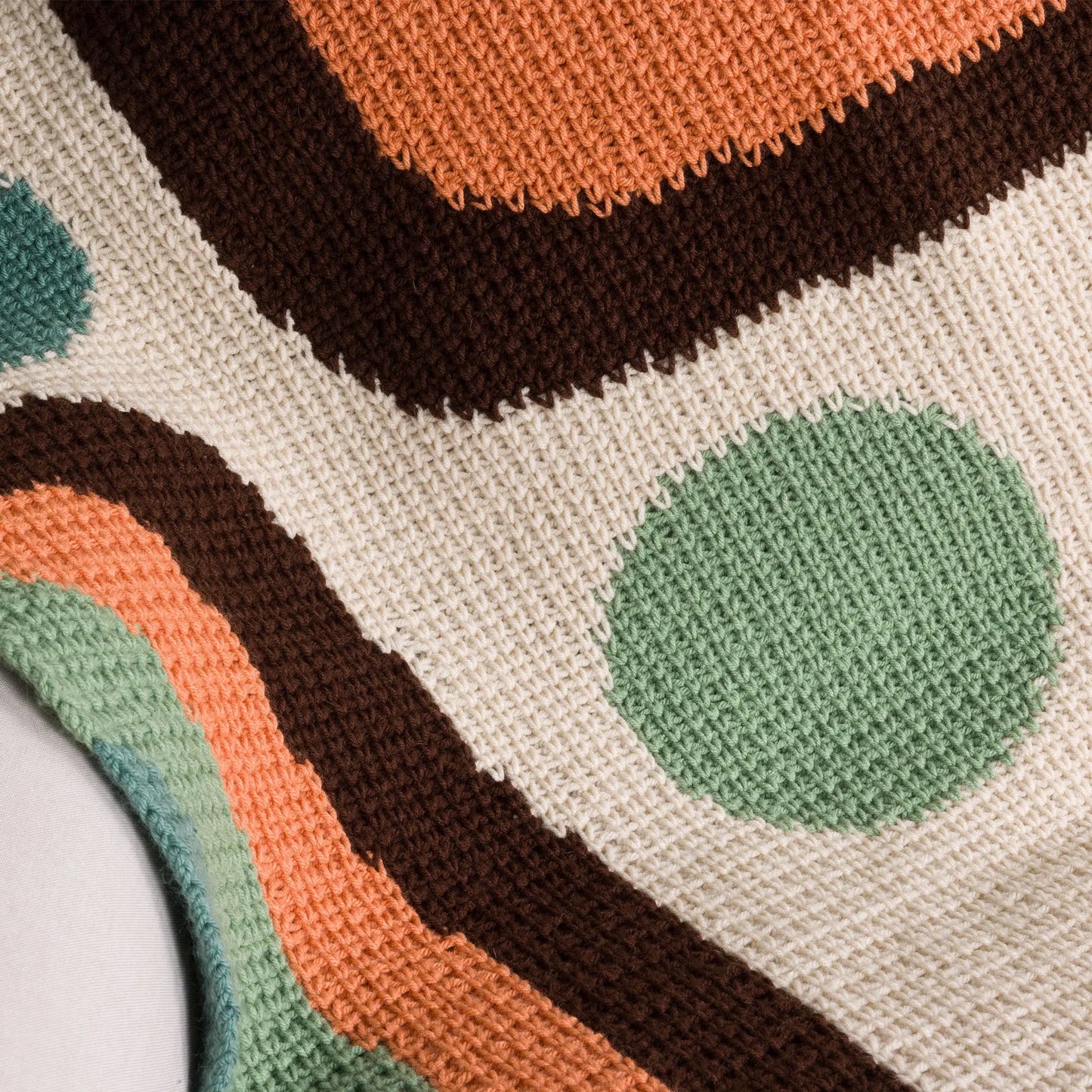 Caron Calm Current Crochet Blanket Caron