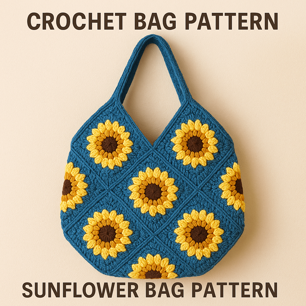 Sunflower Crochet Bag Pattern