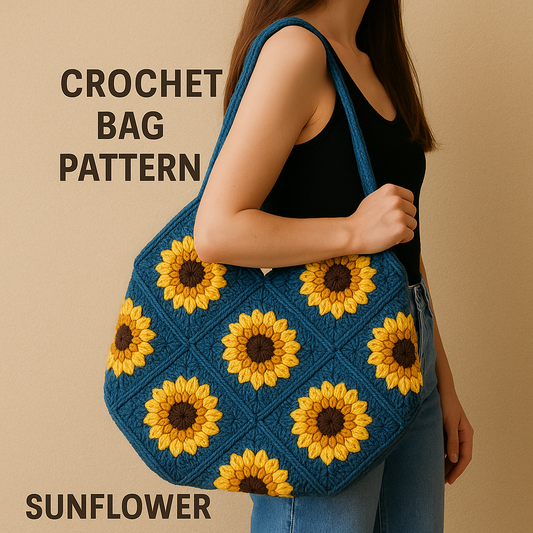 Sunflower Crochet Bag Pattern