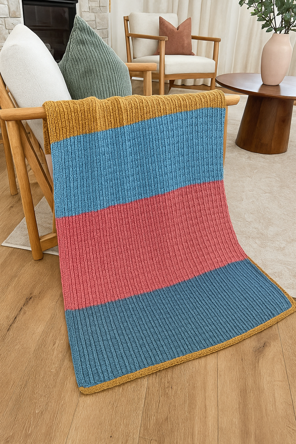 Cozy Puff Stitch Crochet Blanket Pattern – Soft, Textured & Easy to Follow PDF