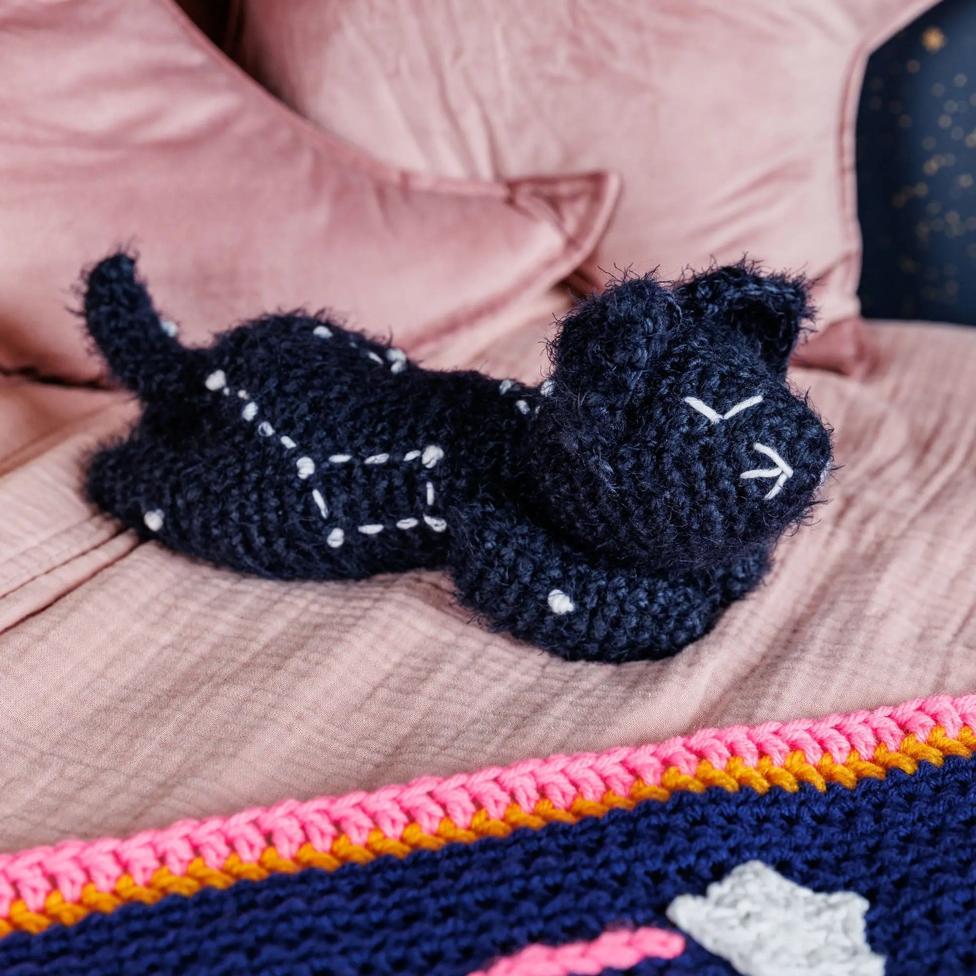 Red Heart Crochet Sleepy Time Kitty Red Heart