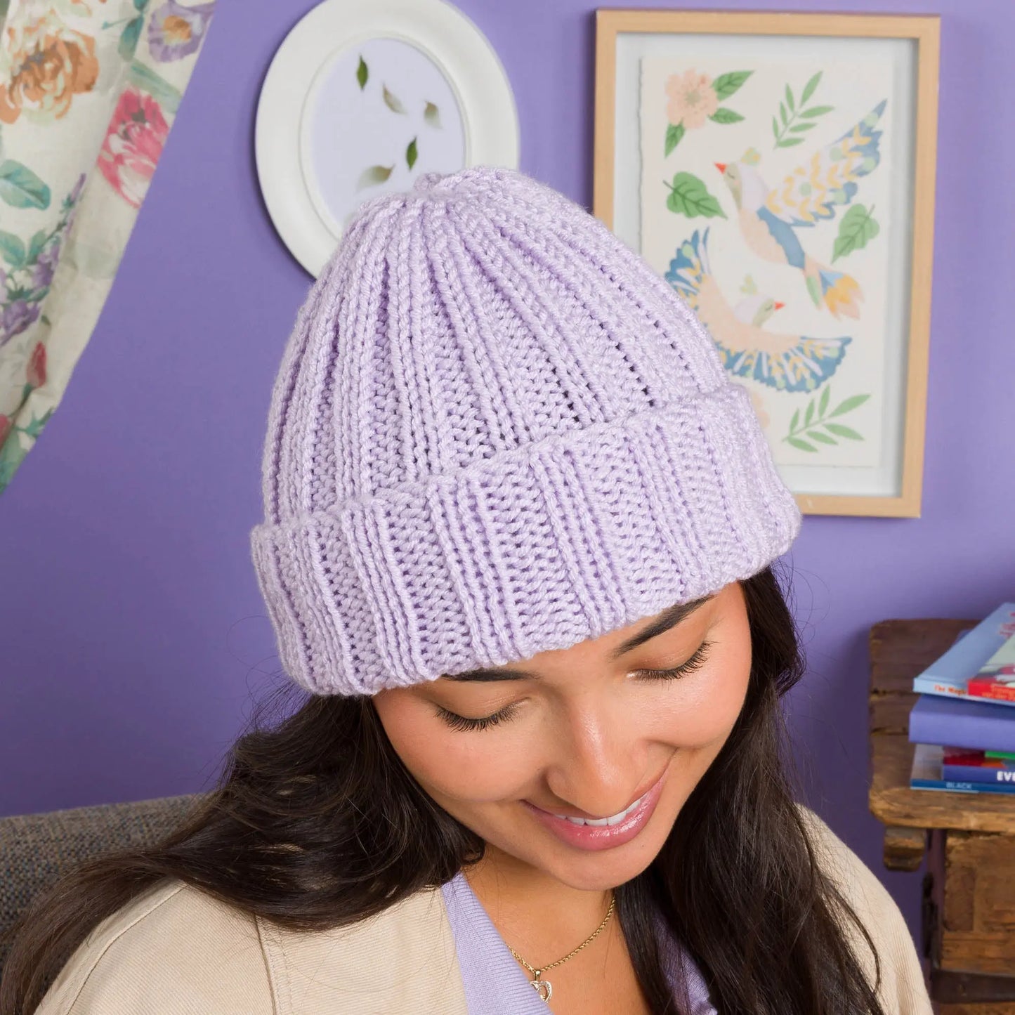 Red Heart Heart-Warmer Knit Hat Red Heart