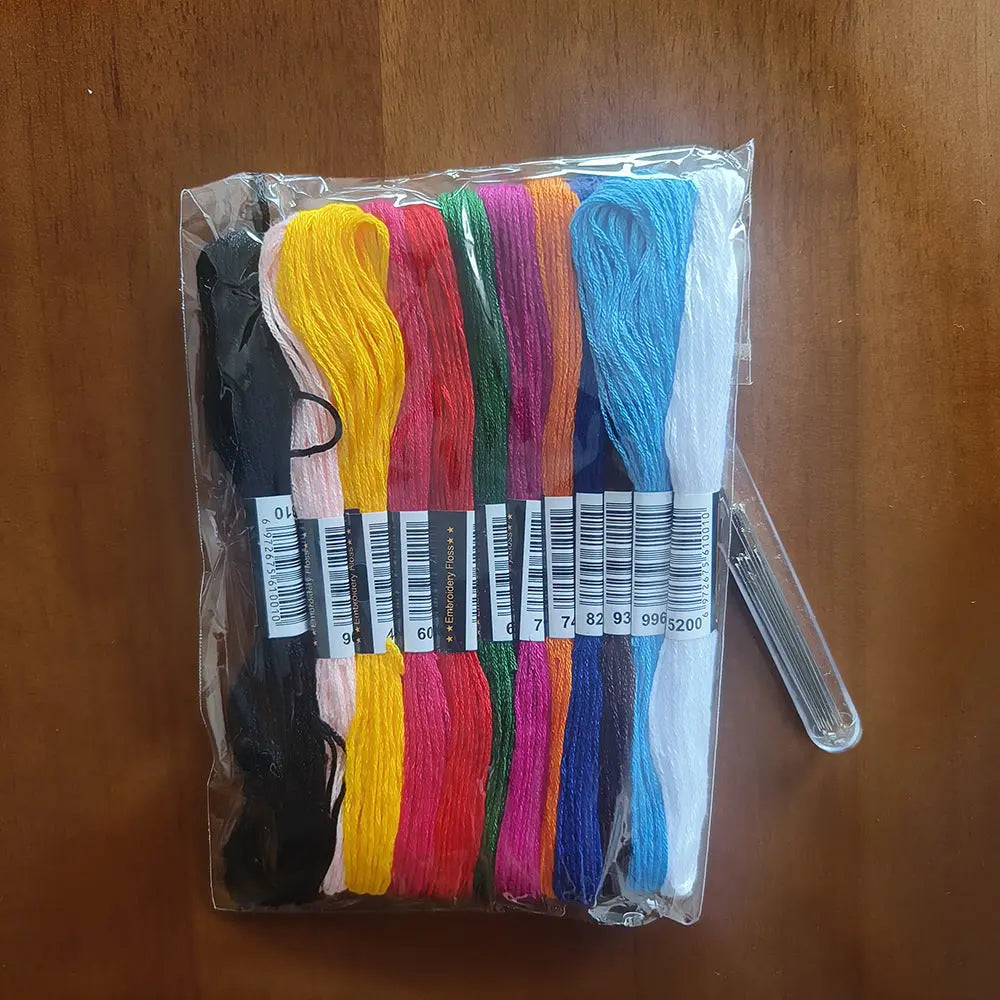 Embroidery Stitch Guide Book with Needlework Kit The Crochet Nook