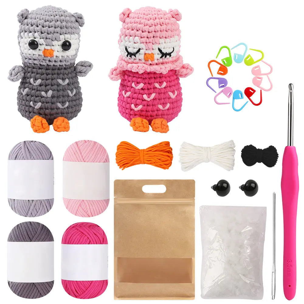 Doll crochet material kit The Crochet Nook