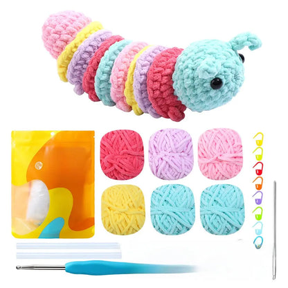 Doll crochet material kit The Crochet Nook