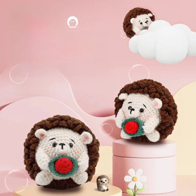 Crochet material kit animal cute figurine The Crochet Nook