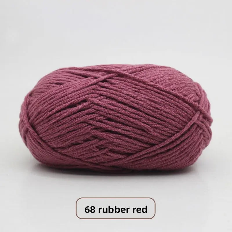 Five-Strand Milk Cotton Yarn for Knitting and DIY Crafts The Crochet Nook