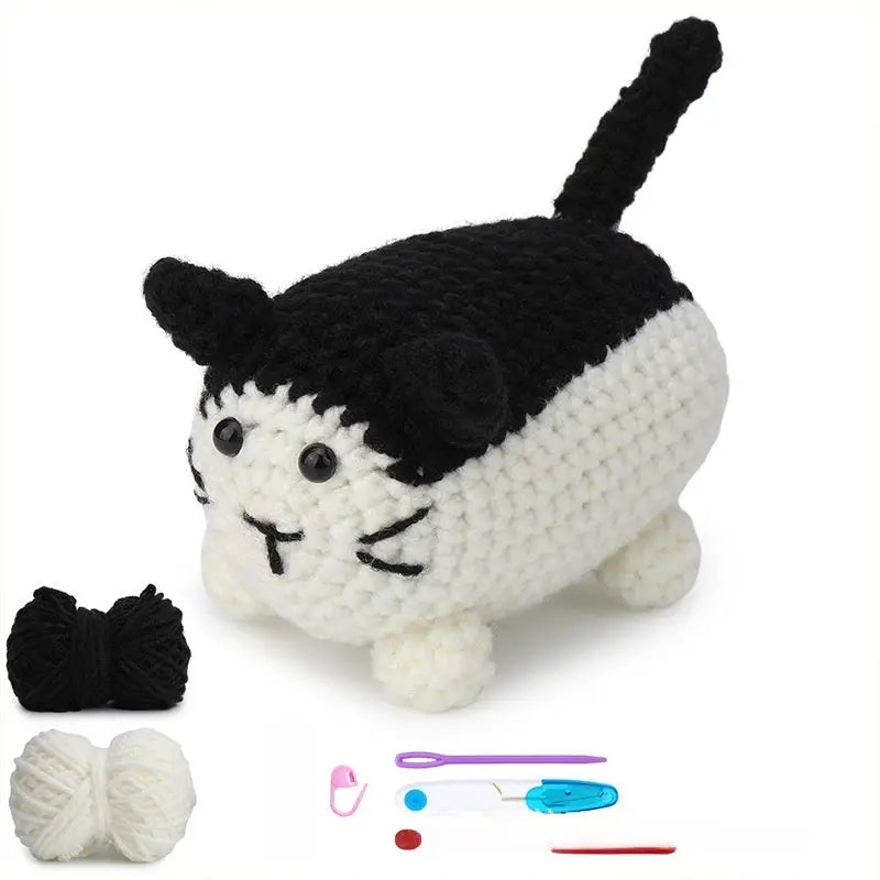 Crochet material kit animal cute figurine The Crochet Nook