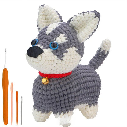 Crochet material kit animal cute figurine The Crochet Nook