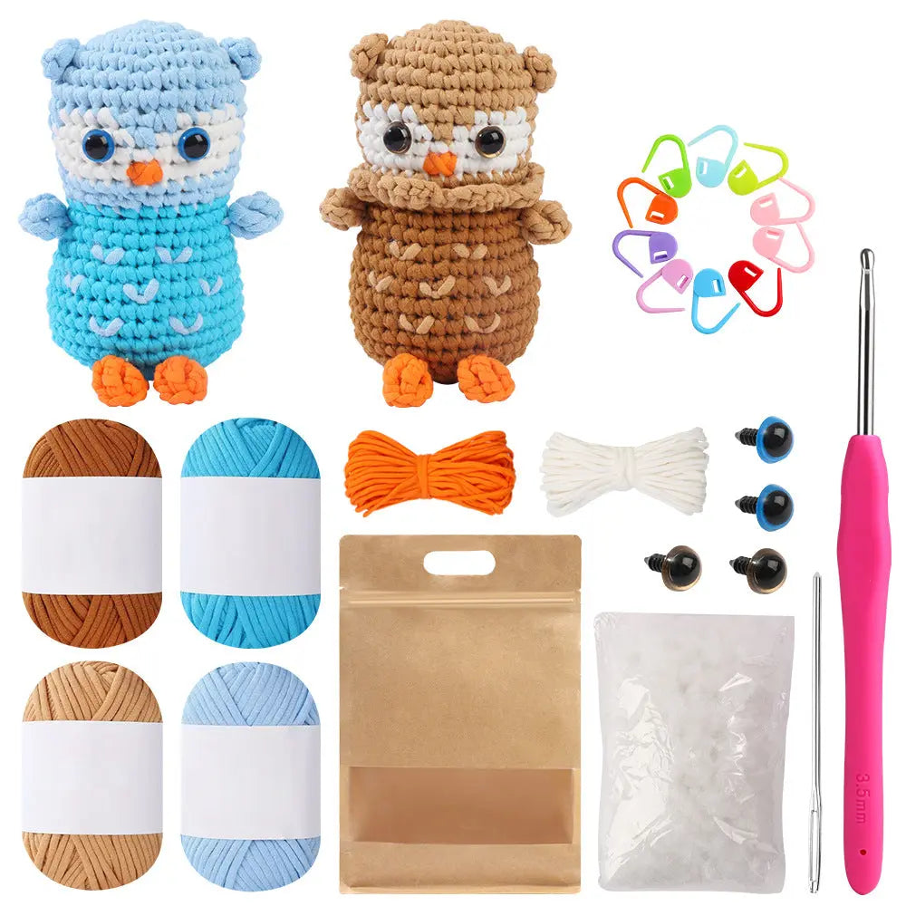 Doll crochet material kit The Crochet Nook