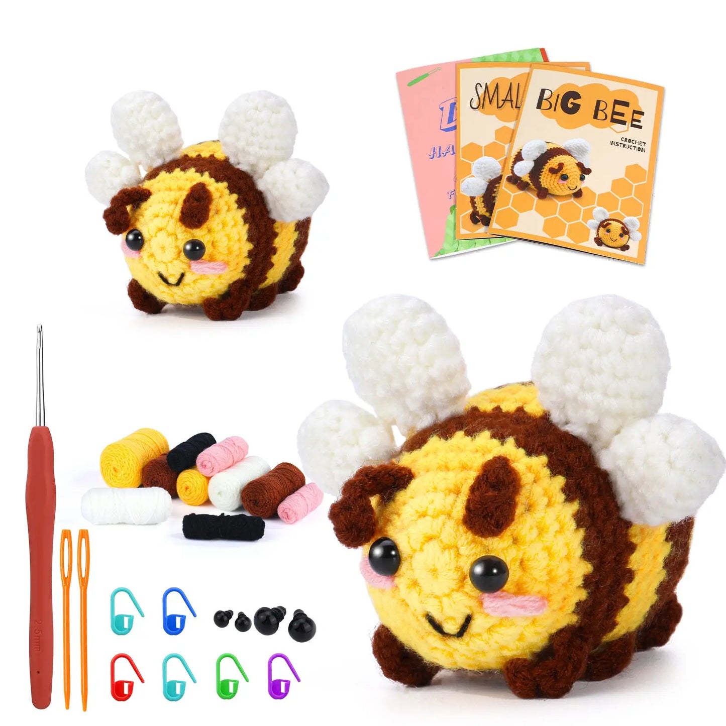 Crochet material kit animal cute figurine The Crochet Nook