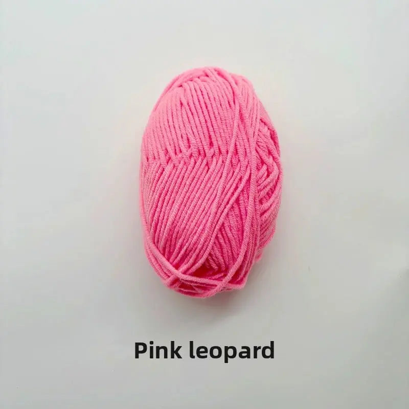 Five-Strand Milk Cotton Yarn for Knitting and DIY Crafts The Crochet Nook